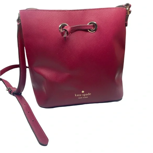 KATE SPADE Darcy Large Bucket Blackberry Preserves - Picture 3 of 7